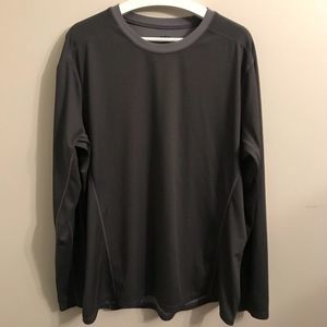 Qor PolarTec Long Sleeve Gray Baselayer XXL